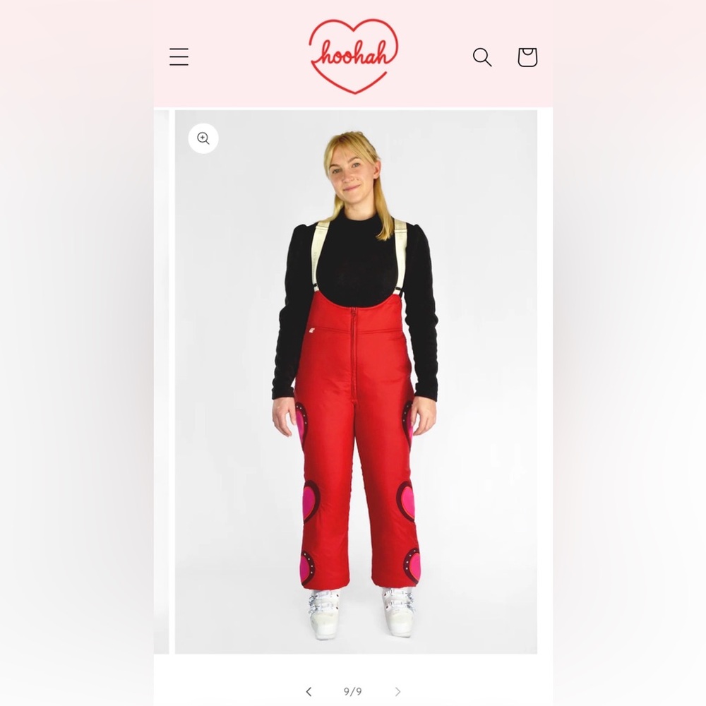 Red Snowboard / Ski Suit